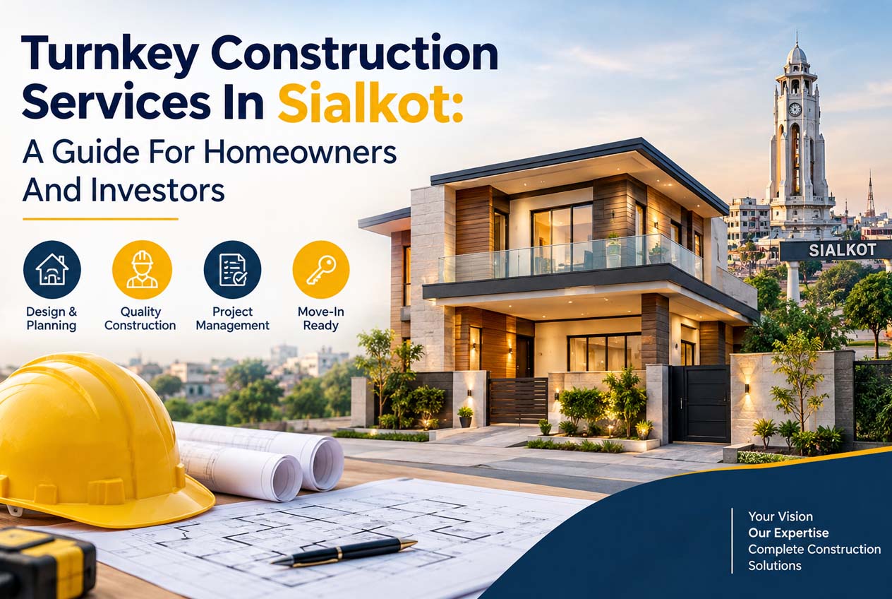 Turnkey Construction Services In Sialkot